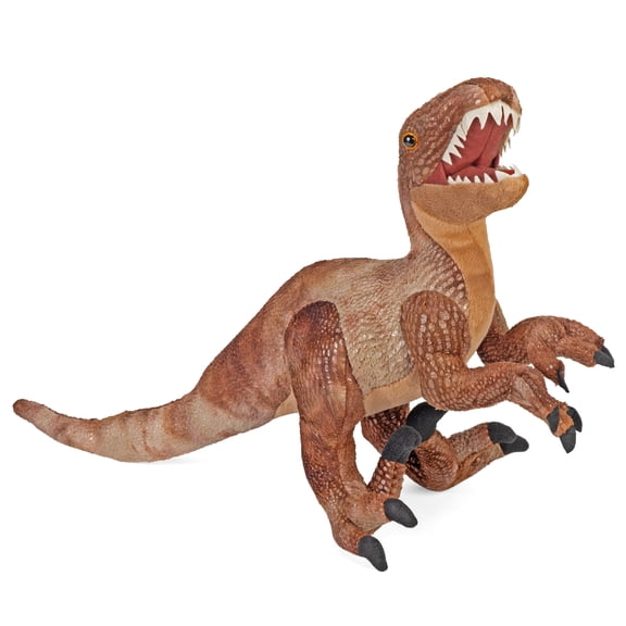 Wild Republic Velociraptor Plush, Dinosaur Stuffed Animal, Plush Toy, Gifts for Kids, Dinosauria 17 Inches