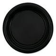 thumbnail image 2 of Boardwalk BWKPLTHIPS6BL 6 in. Diameter Hi-Impact Plastic Dinnerware Plate - Black (1000/Carton), 2 of 9