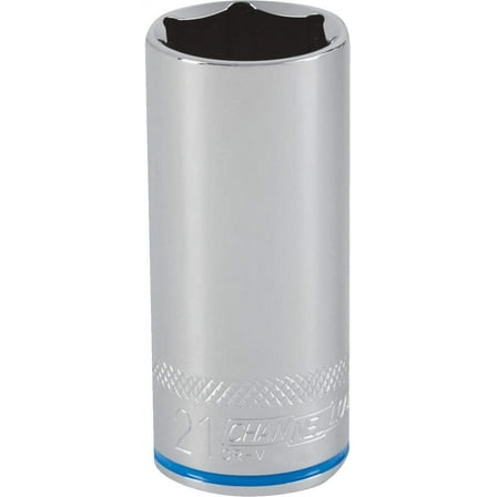 Channellock 3/8" Drive 21 mm 6-Point Deep Metric Socket
