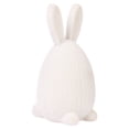 thumbnail image 2 of Ympkerial Bunny Decor Set Resin Easter Figurines Pastel Flocked Rabbit Statues Spring Table Centerpieces for Farmhouse Home Office, 2 of 7