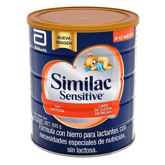 Fórmula con hierro para lactantes Similac Sensitive sin lactosa 800 g