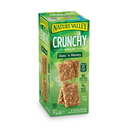 Product Of Nature Valley Oats 'N Honey Crunchy Granola Bars (0.75 Oz., 98 Pk.) - For Vending Machine, Schools , parties, Retail