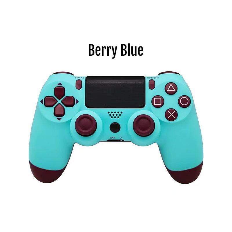 Wireless Vibrate Game Controller Handle Dual Double Shock For Playstation 4 Blueberry Walmart Com Walmart Com