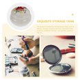 thumbnail image 3 of 1Pc Durable Ceramic Tea Storage Jar Mini Mouth Rouge Face Cream Storage Jar, 3 of 8