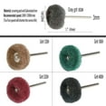 thumbnail image 3 of 69Pcs Abrasive Wheel Buffing Polishing Wheel Wire Brushes Set for Rotary Tool Accessories,Shank 3mm Mini Brush Polishing Kit,for Power-Operated Grinders  ﻿, 3 of 6