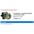 thumbnail image 2 of Throttle Body - Compatible with 2009 - 2014 Chevy Tahoe 2010 2011 2012 2013, 2 of 2