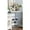 Gray Solid Rectangle 19" x 11" x 36", variant on DecMode 36" x 19" Grey Metal Contemporary Wine Rack