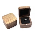 thumbnail image 5 of 4XBF Jewelry Box Wooden Storage Box with Jewelry Collect Soft Interior Holder Single/Double Slot Jewelry Organizer Vintage Style 8YY804336-5, 5 of 6