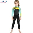 thumbnail image 3 of Toystoory Traje de baño para niños, traje de baño de cuello , traje de baño elástico de una pieza para niñas, ropa de surf de nailon, traje Deportes acuáticos, 3 of 6
