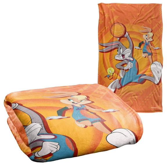 Space Jam: A New Legacy Space Dunk Officially Licensed Silky Touch Super Soft Throw Blanket 36" x 58"