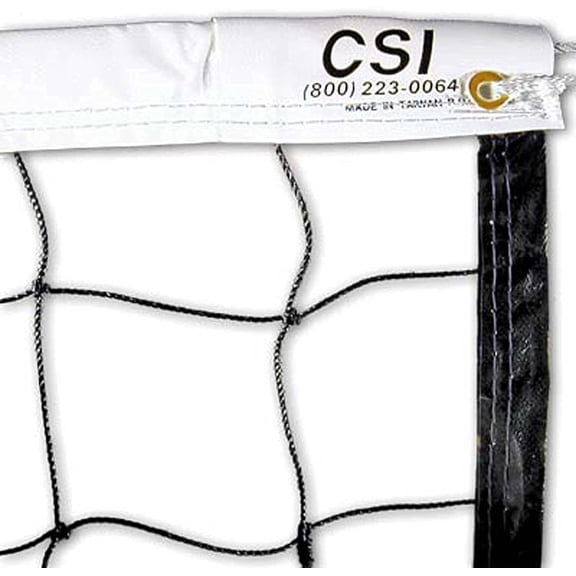 Cannon Sports Regulation Volleyball Net - Durable Indoor Outdoor Net 32 FT Length x 3 FT High for Competition, Backyard, Gym, Training, & Beach Play - Pro Quality 2mm Coated Steel Cable - Easy Setup