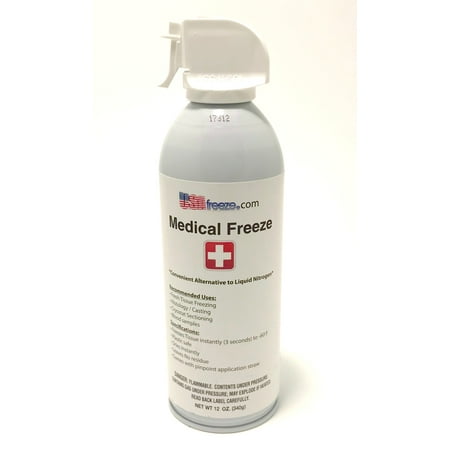 USA Freeze MF-6512 Medical Freeze Aerosol Spray w/Finger Trigger for Multi-use applications Comes with a precise application Straw,