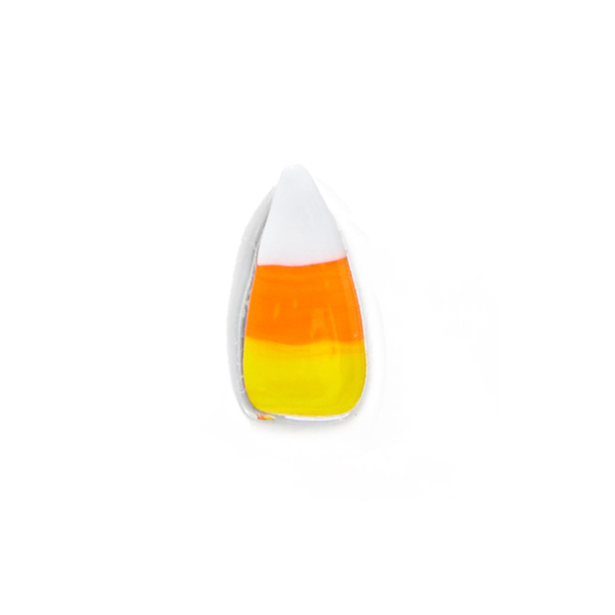 Thyme & Table 12 fl oz Halloween Candy Corn Charm Drinking Glasses, Set of 2