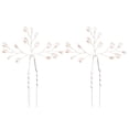thumbnail image 1 of Milisten 2 Pcs Épingle à Cheveux Décor Perle Pièces de Cheveux Bijoux de Mariage Fourche à Cheveux, 1 of 5