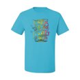 thumbnail image 2 of Jesus Is The Way John 14:6 Bible Verse Inspirational/Christian Men's Graphic T-Shirt, Light Turquoise, X-Large, 2 of 3