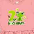 thumbnail image 4 of Inktastic 2nd Birthday Princess Frog Girls Toddler Dress, 4 of 5