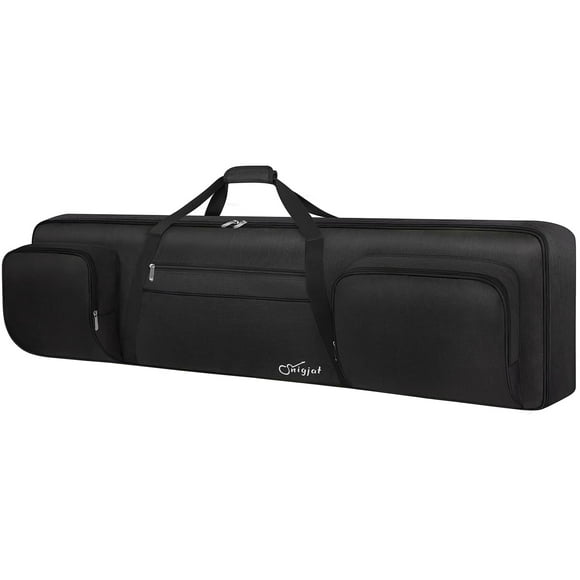 Funda para teclado SNIGJAT Soft de 88 teclas con bolsillos para accesorios