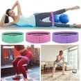 thumbnail image 3 of Bandas de resistencia para entrenamiento con banda elástica: 3 unidades (medianas, pesadas y ligeras) para entrenar. Ideales para pilates, entrenamientos en casa y gimnasio., 3 of 6