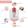 thumbnail image 2 of Removedor de Vello Facial para Mujeres Zhivalor Rasuradoras Eléctricas y Detalladoras Rojo Carga USB, 2 of 6