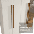 thumbnail image 5 of Ropero Closet Madesa Venus 8 Puertas 2 Espejos Blanco, 5 of 5