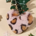 thumbnail image 2 of FOMIYES 1Pc Shaped Key Ring Pendant Plush Alloy Christmas Design for, 2 of 8