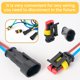 thumbnail image 5 of Amliber 709 piezas 43 kits de conectores de cables automotrices impermeables con engarzadora de cables de trinquete 1/2/3/4/5/6 pines conectores eléctricos automotrices con kit de herramientas de enga, 5 of 5