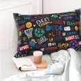 thumbnail image 4 of Pofeuu Basketball Print Polyester Microfiber Plush Pillowcases, Super Soft and Cozy Pillow Case Covers with Envelop Closure（Pillow core not included）-20"x30", 4 of 6