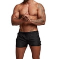 thumbnail image 3 of Pantalones Cortos Deportivos, Pantalones Cortos De Gimnasio Transpirables Para Hombres Que Absorben El Sudor De Secado Rápido Con Bolsillos Laterales Para Levantamiento De Pesas, 3 of 8