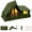 8-12 Person 420D Oxford Tent, variant on SENLEETO 13 X 10 Ft Inflatable Tents for Camping 8 Person - 4 Season Blow Up Tent with Stove Jack And AC Port, Easy Setup Portable Air Tent for Family Glamping
