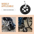 thumbnail image 3 of Raindrops Roue de Remplacement pour Fauteuil Roulant avec Roulement et Support de Fourche Noir pour une Direction Fluide, 3 of 8