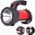 thumbnail image 1 of Foco LED recargable Linterna superbrillante de mano Linterna multifunción de larga duración con alto brillo, reflector grande, resistente al agua, para acampar y pescar, 1 of 5