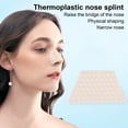 thumbnail image 2 of 1/2Pcs Thermoplastic Nasal Splints Trapezoid Nose Brace External Nasal Support for Fracture Rhinoplasty Surgery ENT Immobilization, 2 of 8