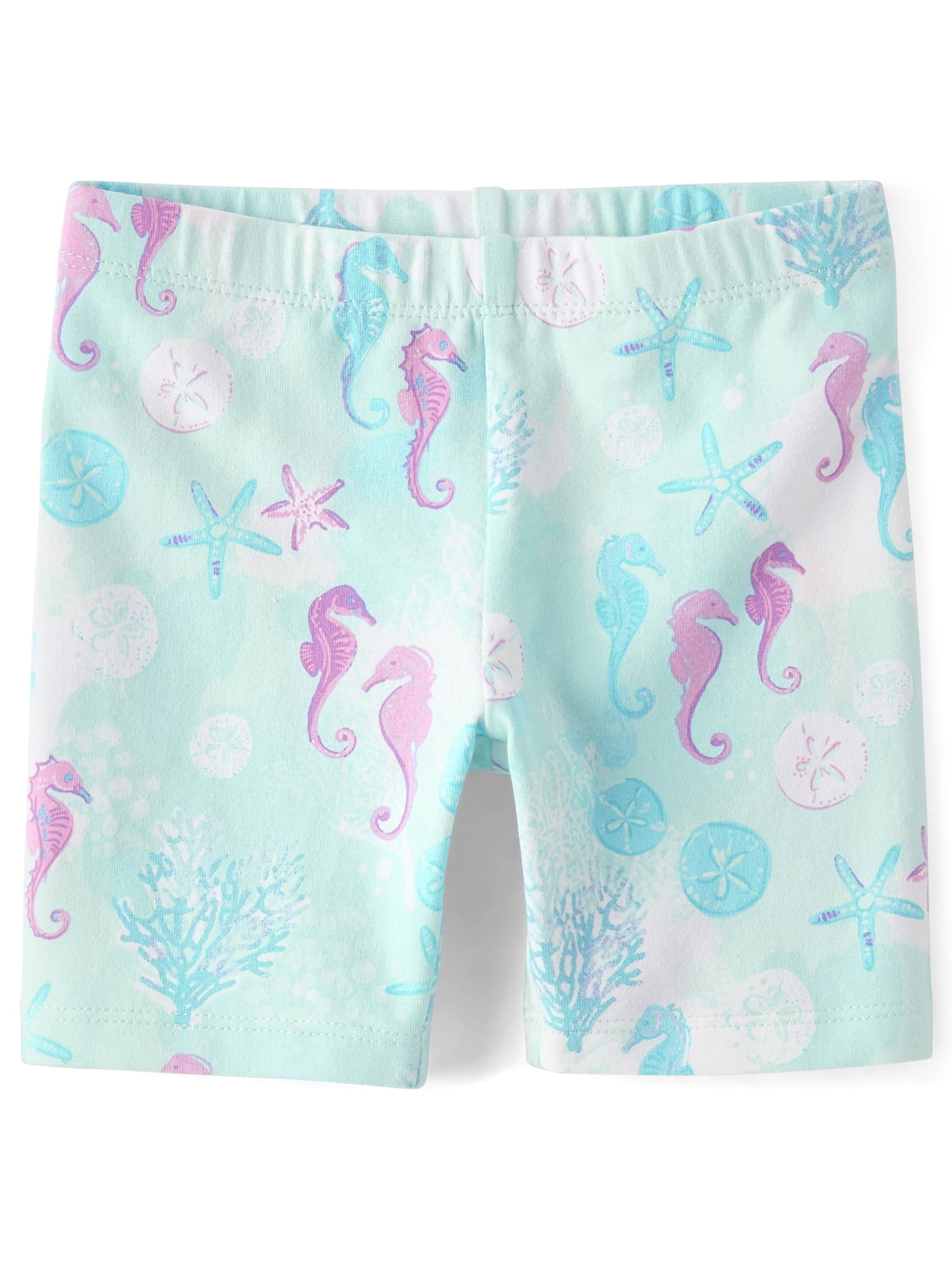 The Children's Place Toddler Girls Printed Bike Shorts, 3-Pack, Sizes 12M-5T