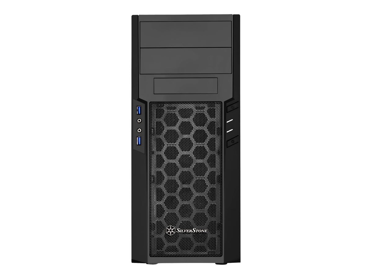 SilverStone Precision SST-PS13B Black Steel / Plastic ATX / Micro ATX Mid Tower Computer Case