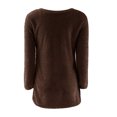 thumbnail image 3 of Aoochasliy Womens Sweaters Pullover Clothes Casual Solid Jumper Blouse, 3 of 5