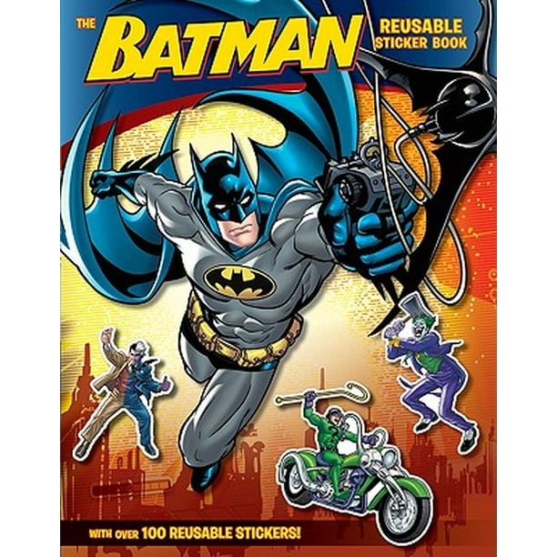 The Batman Reusable Sticker Book
