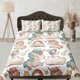 thumbnail image 1 of Unicornio Blanco Juego de Funda Nórdica Colcha lindo, Animal Dormitorio Ropa de cama con, 1 of 4