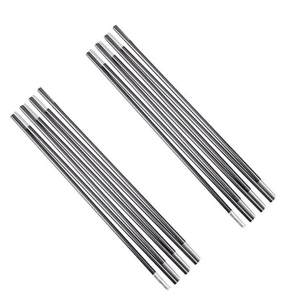 Tent Support Pole, 2 Pcs Fibreglass Collapsible Portable Flexible Tent