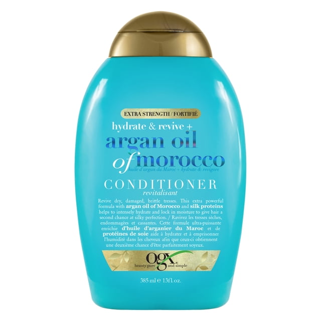 OGX Revitalisant Extra Forte huile d' argan du Maroc + hydrate & revigore 385ml
