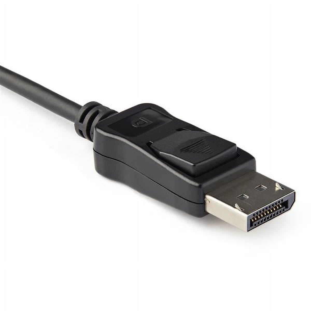 StarTech.com DP2HD4K60H DisplayPort to HDMI Adapter with HDR 4K 60Hz - Black