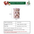 thumbnail image 4 of árbol de Navidad plástico inastillable, decoración de árbol de Navidad, bolas de adorno colgantes, decoración de festividades y festivalesOro rosa21PCS, 4 of 4