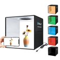 thumbnail image 3 of Conjunto de de estudio fotográfico plegable portátil brilnte Baoblaze Caja de luz de estudio plegable, 3 of 8