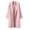 y1098_Pink, variant on Jovrlynd Womens Lapel Open Front Long Wool Winter Coat with Pockets, S-2XL