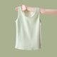 thumbnail image 1 of Ropa interior térmica para mujer, color sólido, cuello redondo, rayas, con base de terciopelo grueso, cubrecopas, pijama de poliéster para mujer, 1 of 6