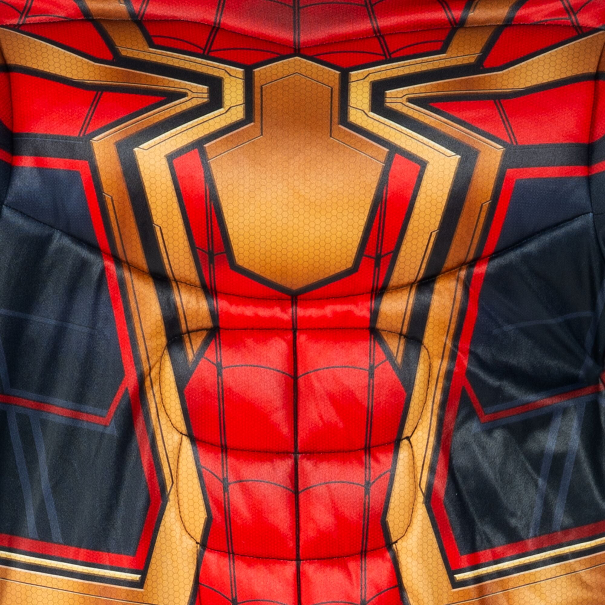 Marvel's Spider-man Integrated Halloween Costume for Children, Boy's Size M (8), by Jazwares
