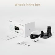 Enabot EBO Air 2 Companion Robot, 2K Pet Indoor Security Camera, Movable Home Robot