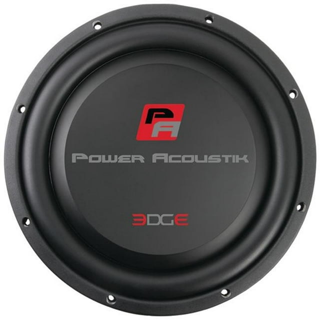 Power Acoustik 10 in. Edge Shallow Series 4 ohm Subwoofer