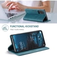 thumbnail image 4 of Wallet Case for Samsung Galaxy A73 5G,Magnetic Protect PU Leather Flip Case with Card Holders RFID Blocking Kickstand Shockproof Protection Cover for Samsung Galaxy A73 5G (Teal), 4 of 18