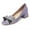 Lavender, variant on YDN Women Square Toe Double Rhinestone Bow Pumps Low Chunky Heel Slip On Shoes for Wedding Club Event Size 7 Purple