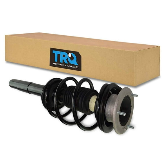 TRQ Front Left Right Complete Strut & Coil Spring Assembly Driver Passenger Side Fits Select 2001-2003 BMW 525i 1997-2000 528i 530i